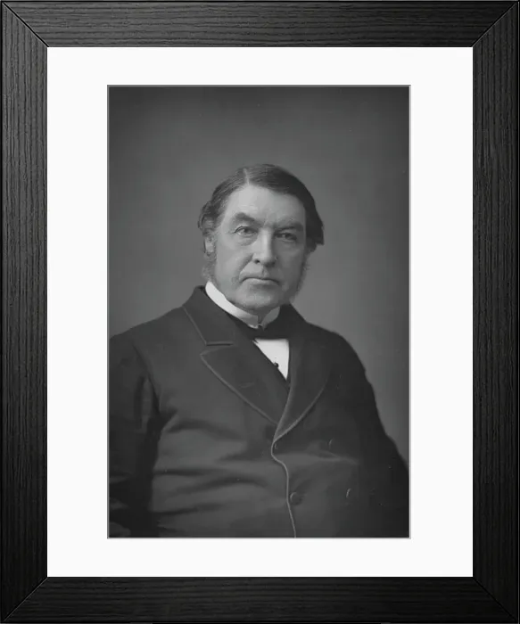 Framed Print : Sir Charles Tupper, c1891. Artist: W&D Downey Framed Print : Sir Charles Tupper, c1891. Artist: W&D Downey