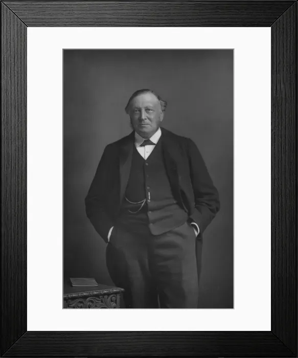 Framed Print : Sir Henry Roscoe, c1891. Artist: W&D Downey Framed Print : Sir Henry Roscoe, c1891. Artist: W&D Downey