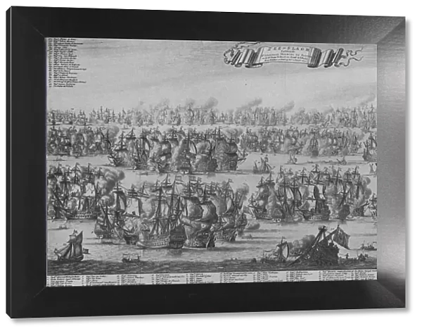 The Battle of the Texel, c1700. Artist: Bastiaen Stopendael