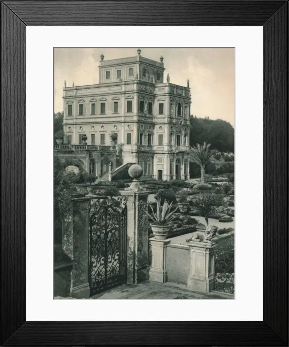 Framed Print : Villa Doria Pamphili on the Gianicolo, Rome, Italy, c1926 (1927). Artist: Eugen Poppel Framed Print : Villa Doria Pamphili on the Gianicolo, Rome, Italy, c1926 (1927). Artist: Eugen Poppel