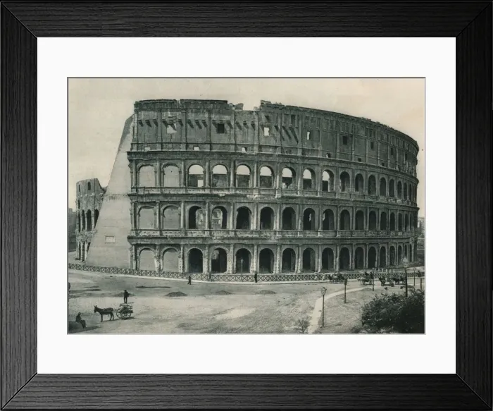 Framed Print : The Colosseum, Rome, Italy, 1927. Artist: Eugen Poppel Framed Print : The Colosseum, Rome, Italy, 1927. Artist: Eugen Poppel