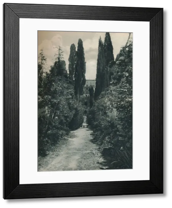 Framed Print : Gardens of the Villa d Este near Tivoli, Rome, Italy, 1927. Artist: Eugen Poppel Framed Print : Gardens of the Villa d Este near Tivoli, Rome, Italy, 1927. Artist: Eugen Poppel