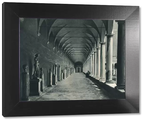 Cloisters in the museum of the Baths of Diocletian, Rome, Italy, 1927. Artist: Eugen Poppel