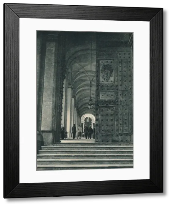 Framed Print : Entrance of the Vatican from St Peters Square, Rome, Italy, 1927. Artist: Eugen Poppel Framed Print : Entrance of the Vatican from St Peters Square, Rome, Italy, 1927. Artist: Eugen Poppel