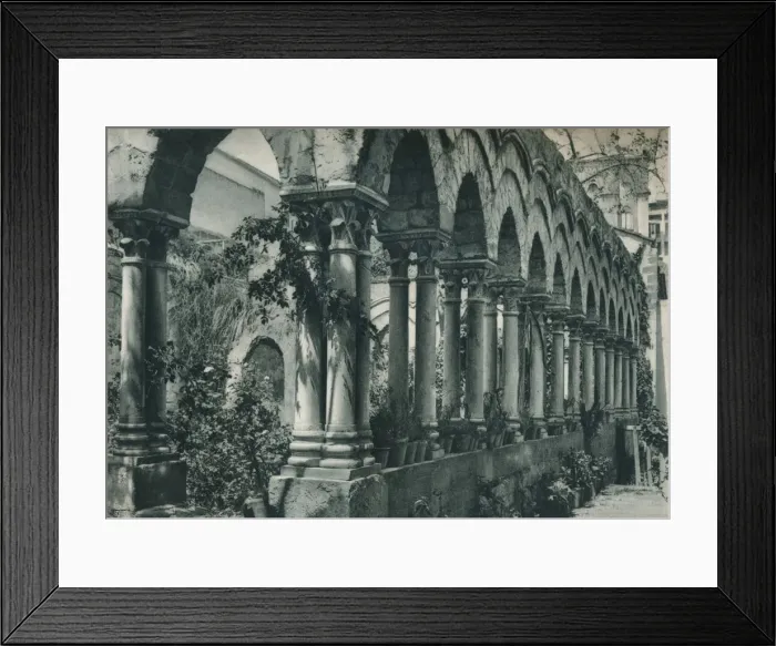 Framed Print : Ruins of a small chapel, Palermo, Sicily, Italy, 1927. Artist: Eugen Poppel Framed Print : Ruins of a small chapel, Palermo, Sicily, Italy, 1927. Artist: Eugen Poppel