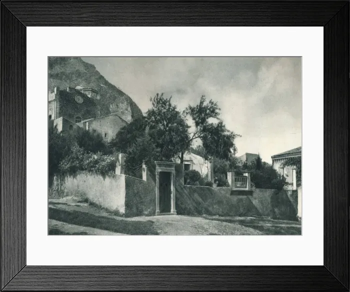 Framed Print : Garden, Taormina, Sicily, Italy, 1927. Artist: Eugen Poppel Framed Print : Garden, Taormina, Sicily, Italy, 1927. Artist: Eugen Poppel