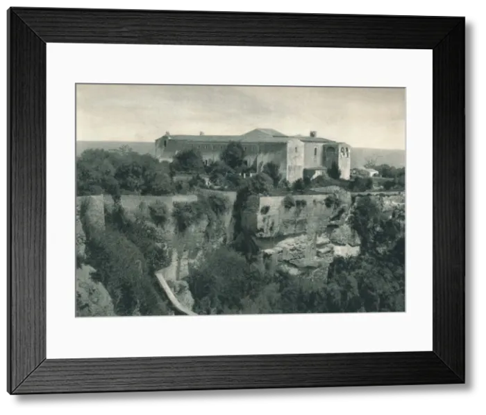Framed Print : The Latomie, Syracuse, Sicily, Italy, 1927. Artist: Eugen Poppel Framed Print : The Latomie, Syracuse, Sicily, Italy, 1927. Artist: Eugen Poppel