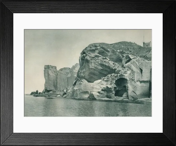 Framed Print : Entrance to a sulphur spring, Ischia, Italy, 1927. Artist: Eugen Poppel Framed Print : Entrance to a sulphur spring, Ischia, Italy, 1927. Artist: Eugen Poppel