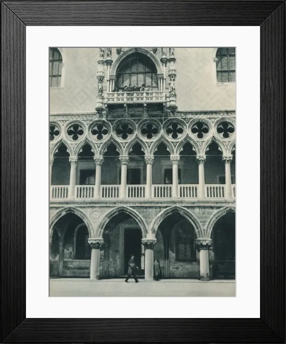 Framed Print : Part of the Doges Palace, Venice, Italy, 1927. Artist: Eugen Poppel