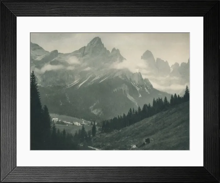 Framed Print : Pala Group, San Martino di Castrozza, Dolomites, Italy, 1927. Artist: Eugen Poppel Framed Print : Pala Group, San Martino di Castrozza, Dolomites, Italy, 1927. Artist: Eugen Poppel