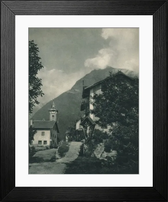 Framed Print : Road to Tyrol Castle, Merano, South Tyrol, Italy, 1927. Artist: Eugen Poppel Framed Print : Road to Tyrol Castle, Merano, South Tyrol, Italy, 1927. Artist: Eugen Poppel