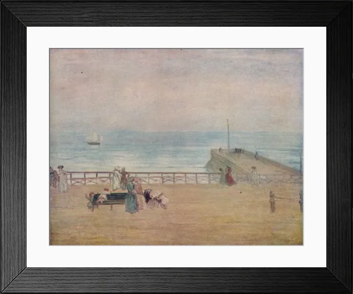 Framed Print : Brighton, c1905, (1918). Artist: Charles Conder Framed Print : Brighton, c1905, (1918). Artist: Charles Conder