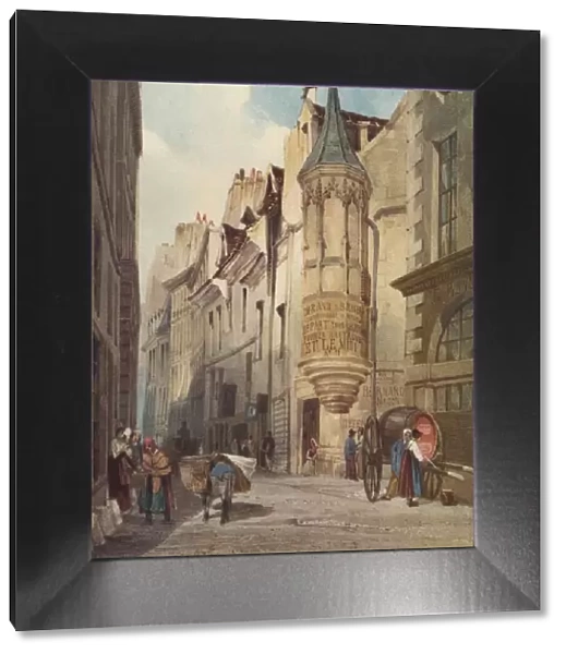 Paris Street Scene The House of Admiral Coligny, 1831, (1923). Artist: Thomas Shotter Boys