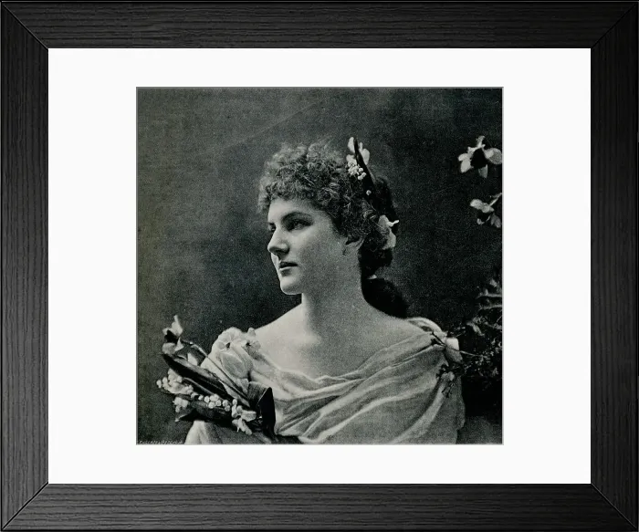 Framed Print : Spring, c1894, (1894). Artist: Ernst Lambert Framed Print : Spring, c1894, (1894). Artist: Ernst Lambert