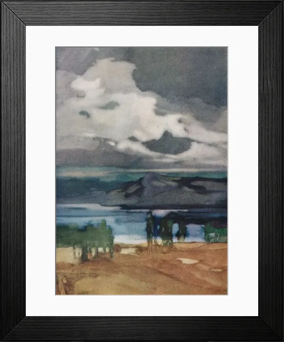 Framed Print : Morning on the Shuswap, c1918, (1919). Artist: Charles John Collings Framed Print : Morning on the Shuswap, c1918, (1919). Artist: Charles John Collings