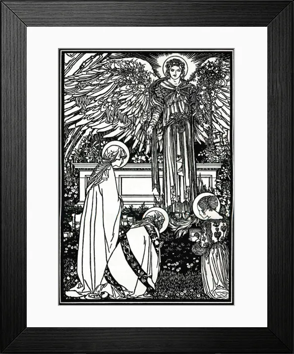 Framed Print : Illustration for The Altar Book, 1892, (1897). Artist: Robert Anning Bell Framed Print : Illustration for The Altar Book, 1892, (1897). Artist: Robert Anning Bell