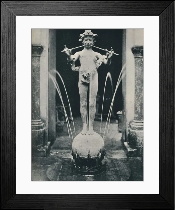 Framed Print : Pan of Rohallion, c1890, (1896). Artist: Frederick William MacMonnies Framed Print : Pan of Rohallion, c1890, (1896). Artist: Frederick William MacMonnies