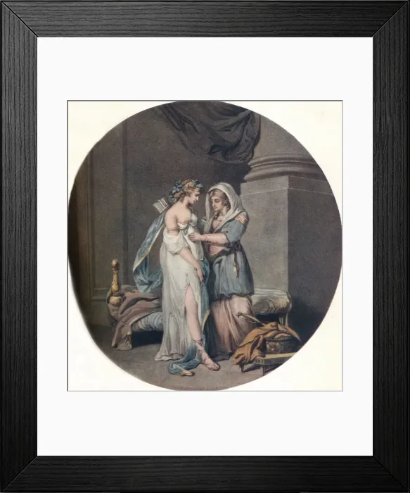 Framed Print : The Samnite Marriage, c1799. Artist: William Ward Framed Print : The Samnite Marriage, c1799. Artist: William Ward
