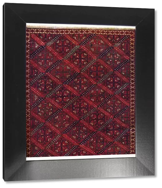 Half of an Ersari Turkoman rug, c1700