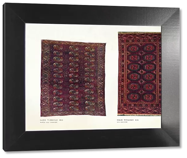 Saryk Turkoman rug, early 18th century and Salor Turkoman rug, 18th century