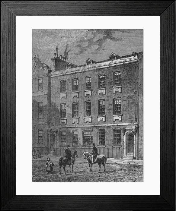 Framed Print : Colonel Bloods House, Westminster, London, c1870 (1878) Framed Print : Colonel Bloods House, Westminster, London, c1870 (1878)