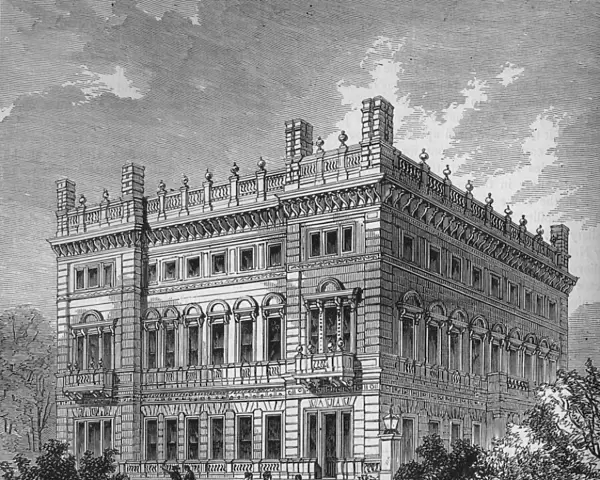 Bridgewater House, Westminster, London, c1875 (1878). Artists: Unknown, Sir Charles Barry
