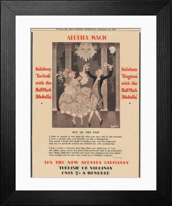 Framed Print : Abdulla Magic - Out of the Past, 1932 Framed Print : Abdulla Magic - Out of the Past, 1932