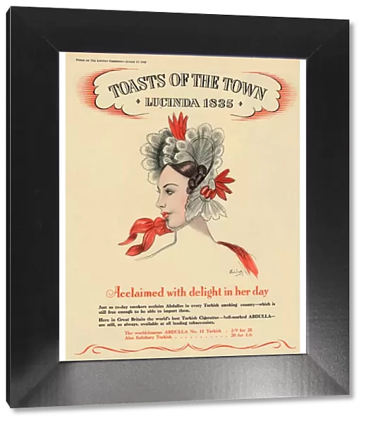 Acclaimed with delight in her day, Toasts of the Town - Lucinda 1835, 1940