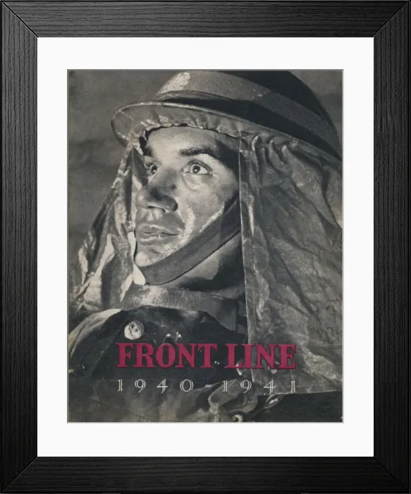 Framed Print : Frontline 1940-1941 : front page, 1942 Framed Print : Frontline 1940-1941 : front page, 1942