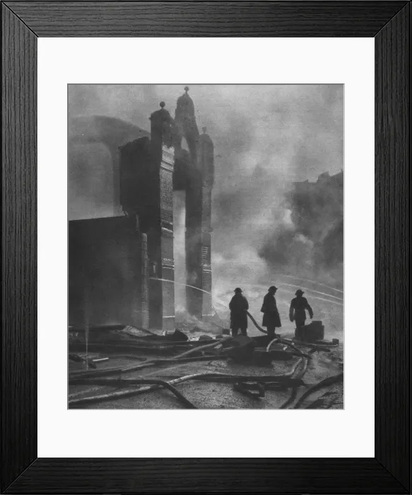 Framed Print : And the heat of Battle. 1941 (1942)