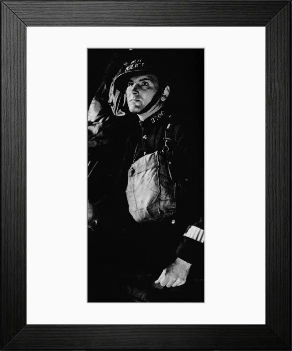 Framed Print : There Was Noting He Did Not Do, from moving people out of threatened shelters to mounting guard ove Framed Print : There Was Noting He Did Not Do, from moving people out of threatened shelters to mounting guard ove