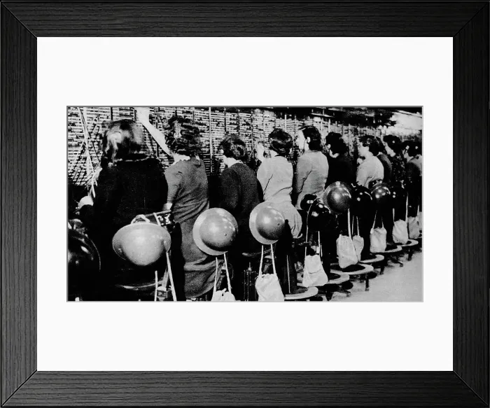 Framed Print : To Sit There And Carry On as though nothing was happening outside was not easy, 1941 (1942)