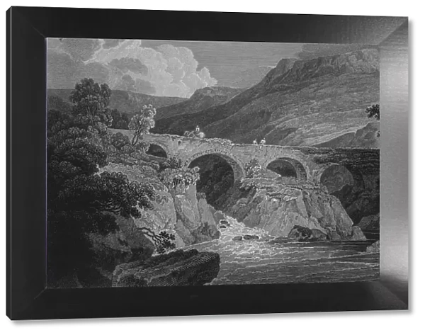 Pont y Pair, 1807. Artist: Samuel Middiman