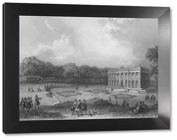 The Petit Trianon, 1839. Artist: J P Heath