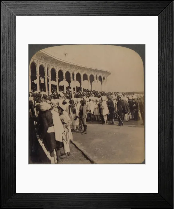 Framed Print : Veterans of the Mutiny (1857) entering the Amphitheatre at the Durbar, Delhi, India, 1903 Framed Print : Veterans of the Mutiny (1857) entering the Amphitheatre at the Durbar, Delhi, India, 1903