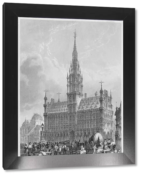 Town Hall, Brussels, 1850. Artist: Shury & Son