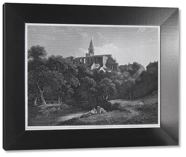 Dunfermline Abbey, Fifeshire, 1814. Artist: John Greig