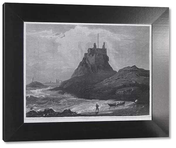 Holy Island Castle, 1814. Artist: John Greig