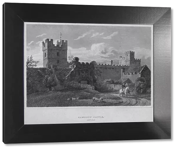 Naworth Castle, Cumberland, 1814. Artist: John Greig