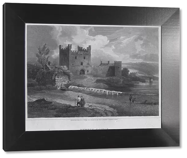 Bywell Castle, Northumberland, 1814. Artist: John Greig