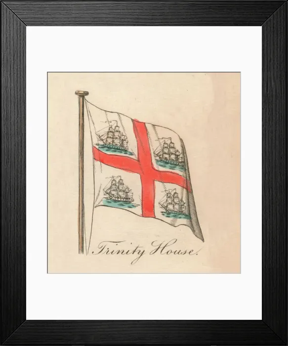 Framed Print : Trinity House, 1838 Framed Print : Trinity House, 1838