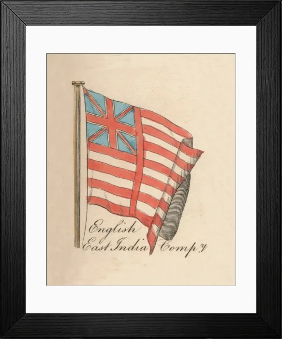 Framed Print : English East India Company, 1838 Framed Print : English East India Company, 1838