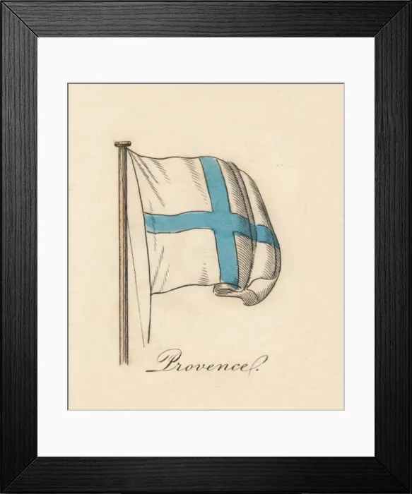 Framed Print : Provence, 1838 Framed Print : Provence, 1838