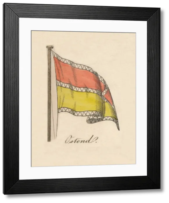 Framed Print : Ostend, 1838 Framed Print : Ostend, 1838