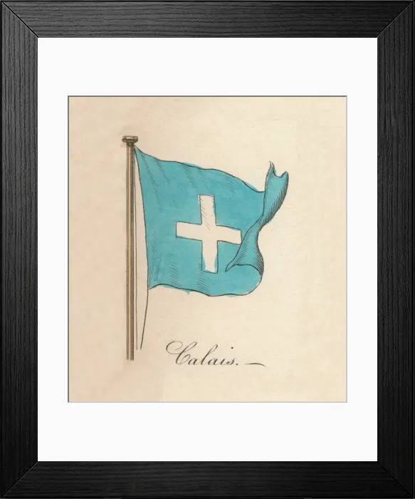 Framed Print : Calais, 1838 Framed Print : Calais, 1838