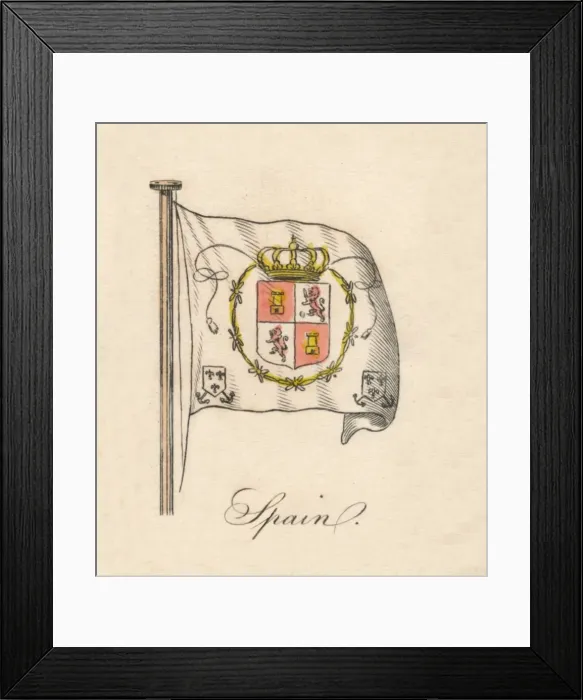 Framed Print : Spain, 1838 Framed Print : Spain, 1838