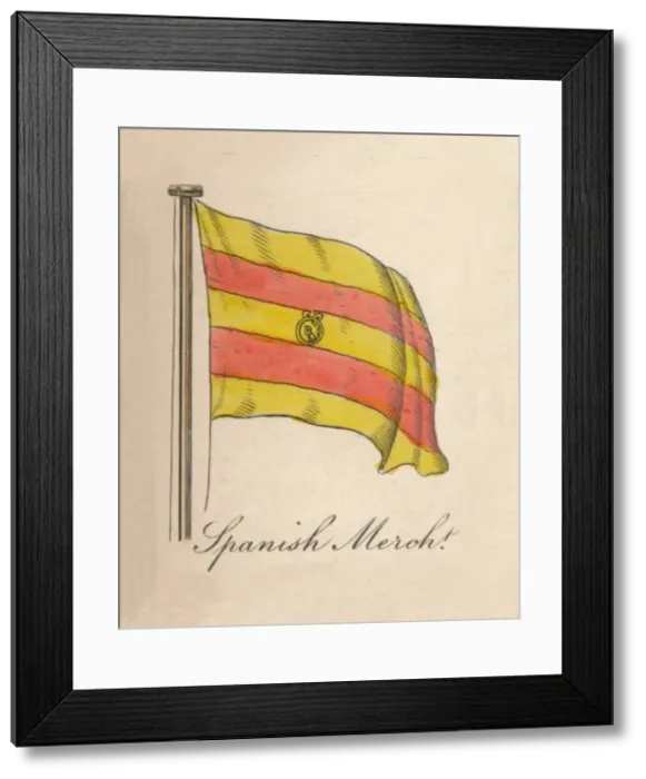 Framed Print : Spanish Merchant, 1838 Framed Print : Spanish Merchant, 1838