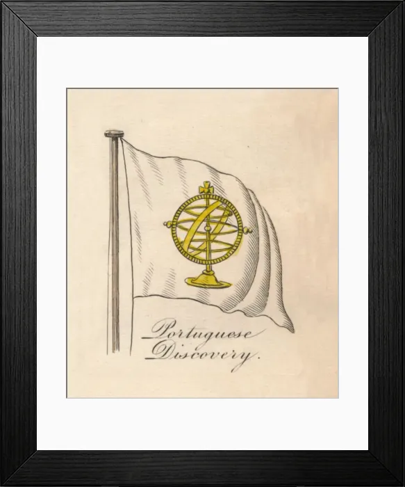 Framed Print : Portugese Discovery, 1838 Framed Print : Portugese Discovery, 1838