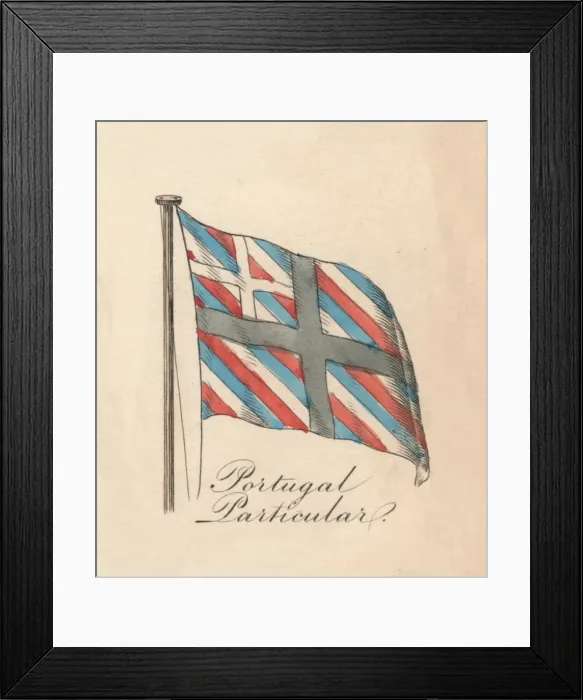 Framed Print : Portugal Particular, 1838 Framed Print : Portugal Particular, 1838