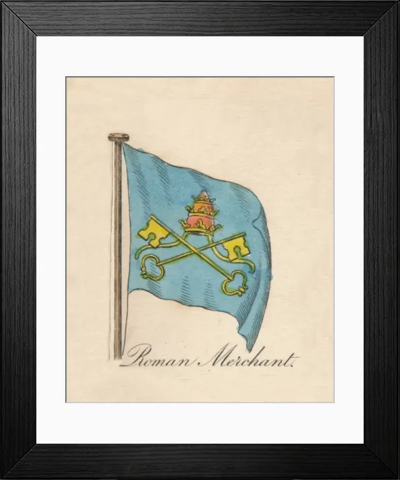 Framed Print : Roman Merchant, 1838 Framed Print : Roman Merchant, 1838